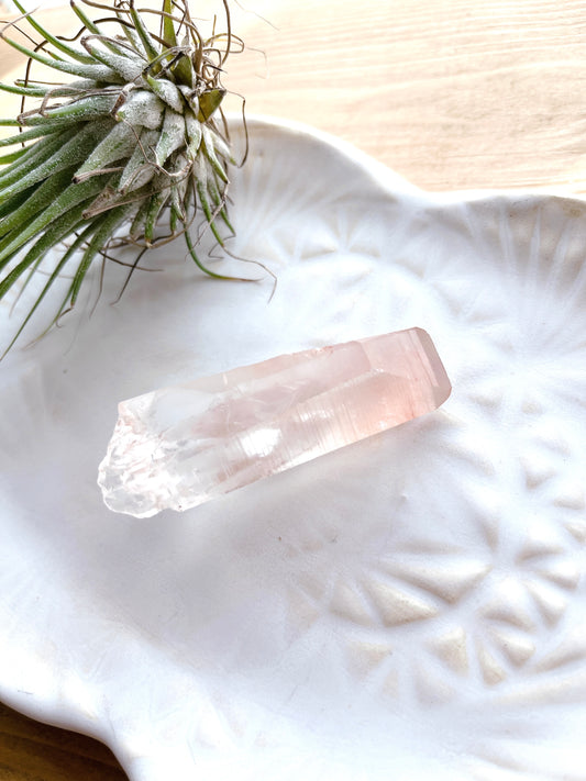 Pink lemurian seed crystal (9000)【LE002】