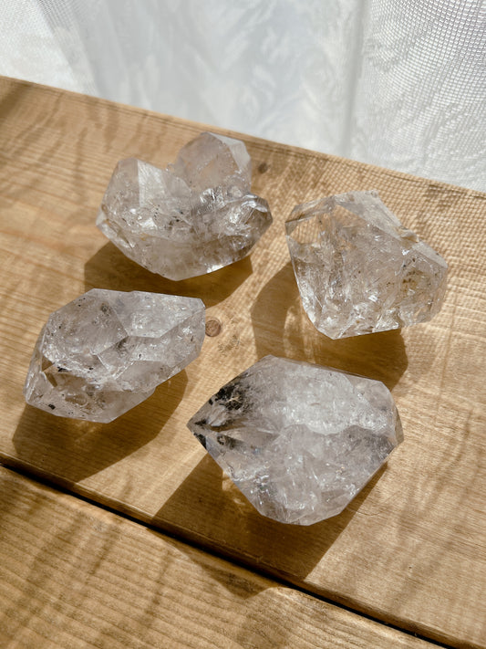 Herkimer diamond crystal (52000)【HD001A~D】