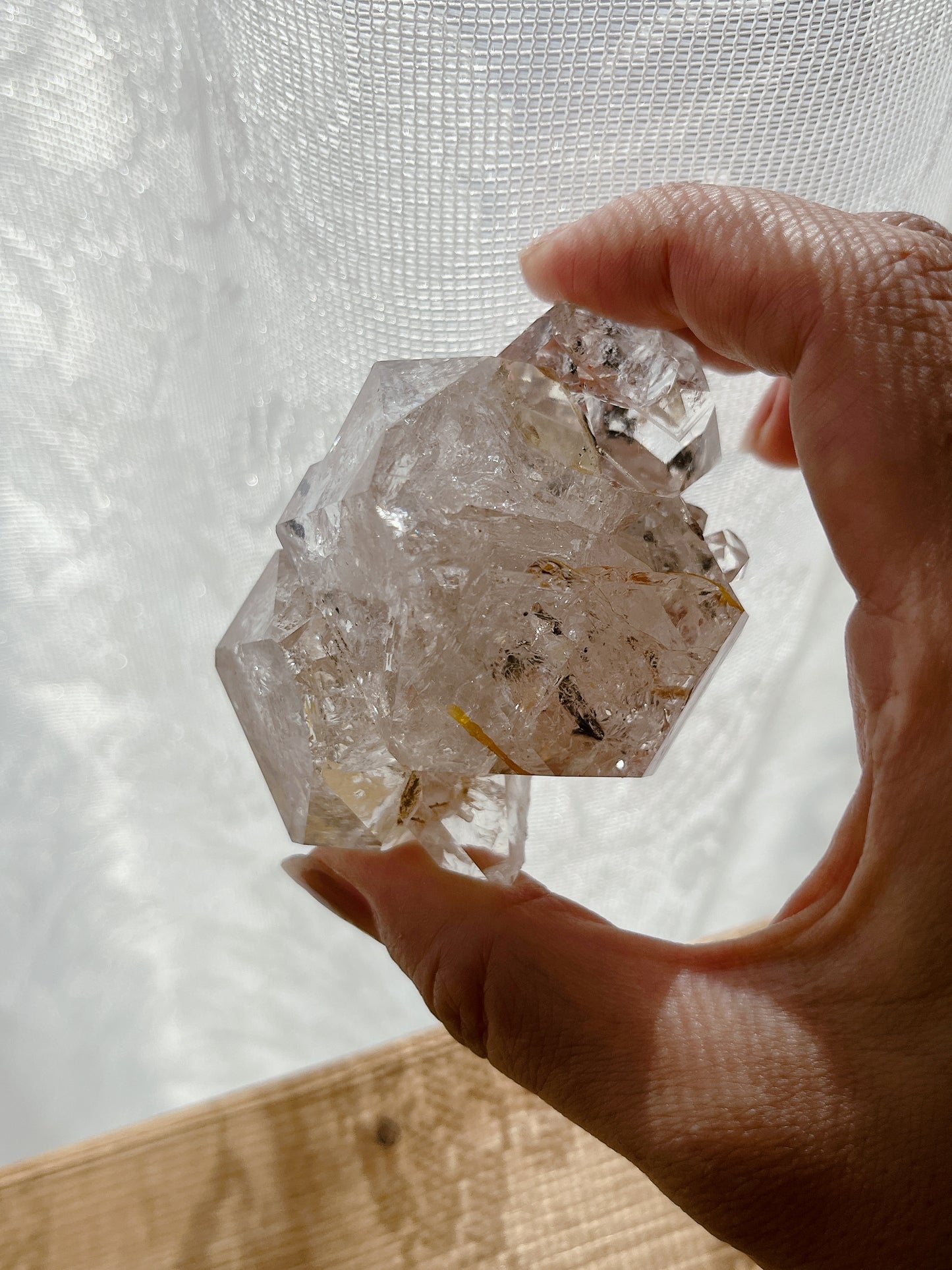Herkimer diamond crystal (108000)【HD006】