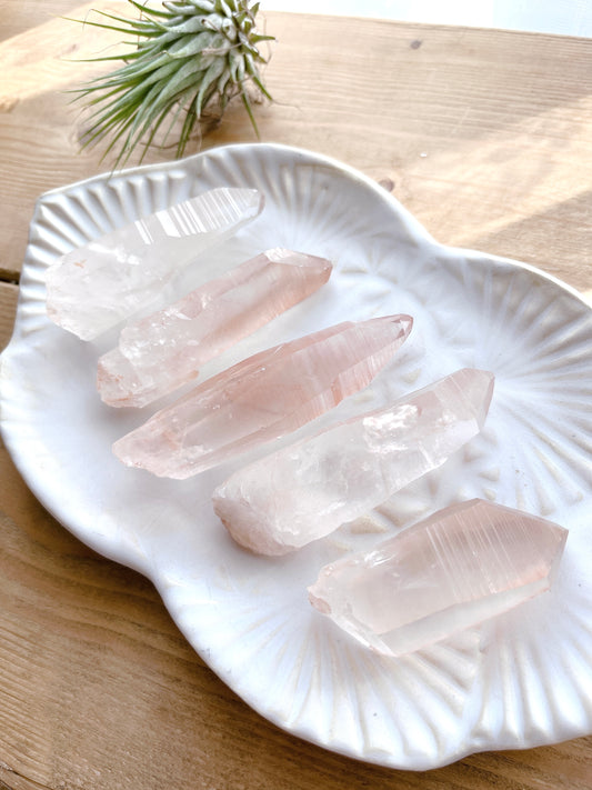 Pink lemurian seed crystal (10000)【LE003A~E】