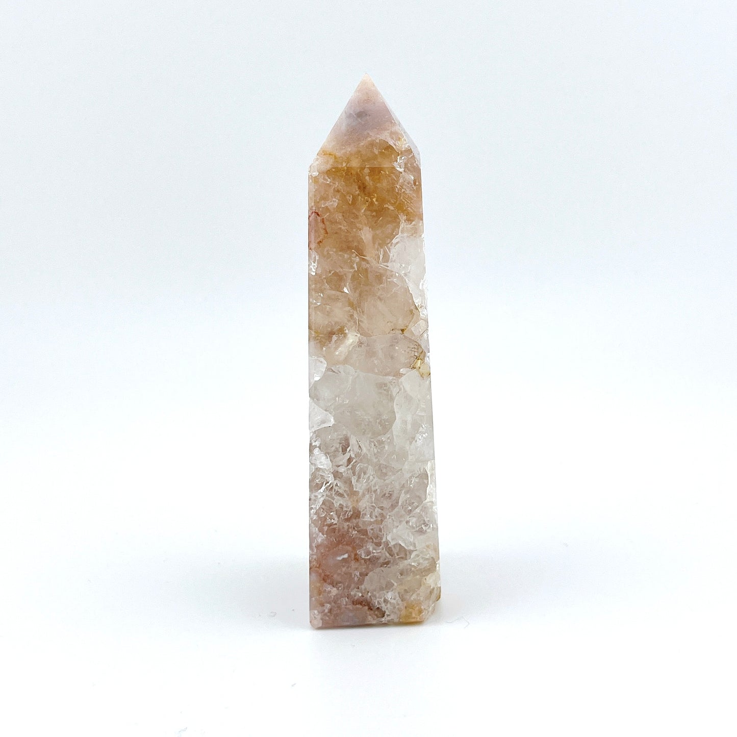 Pink amethyst point (MIDDLE)A【PK007】