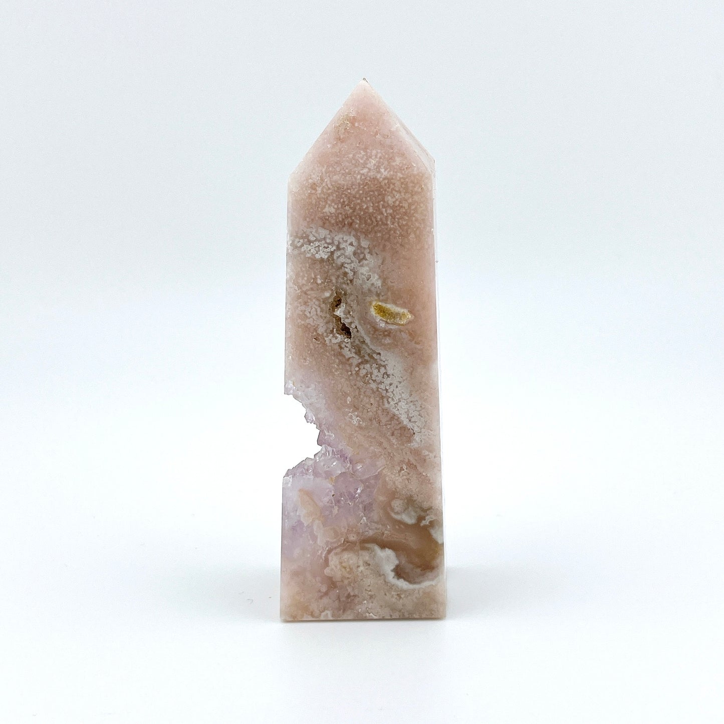 Pink amethyst point (MIDDLE)B【PK008】
