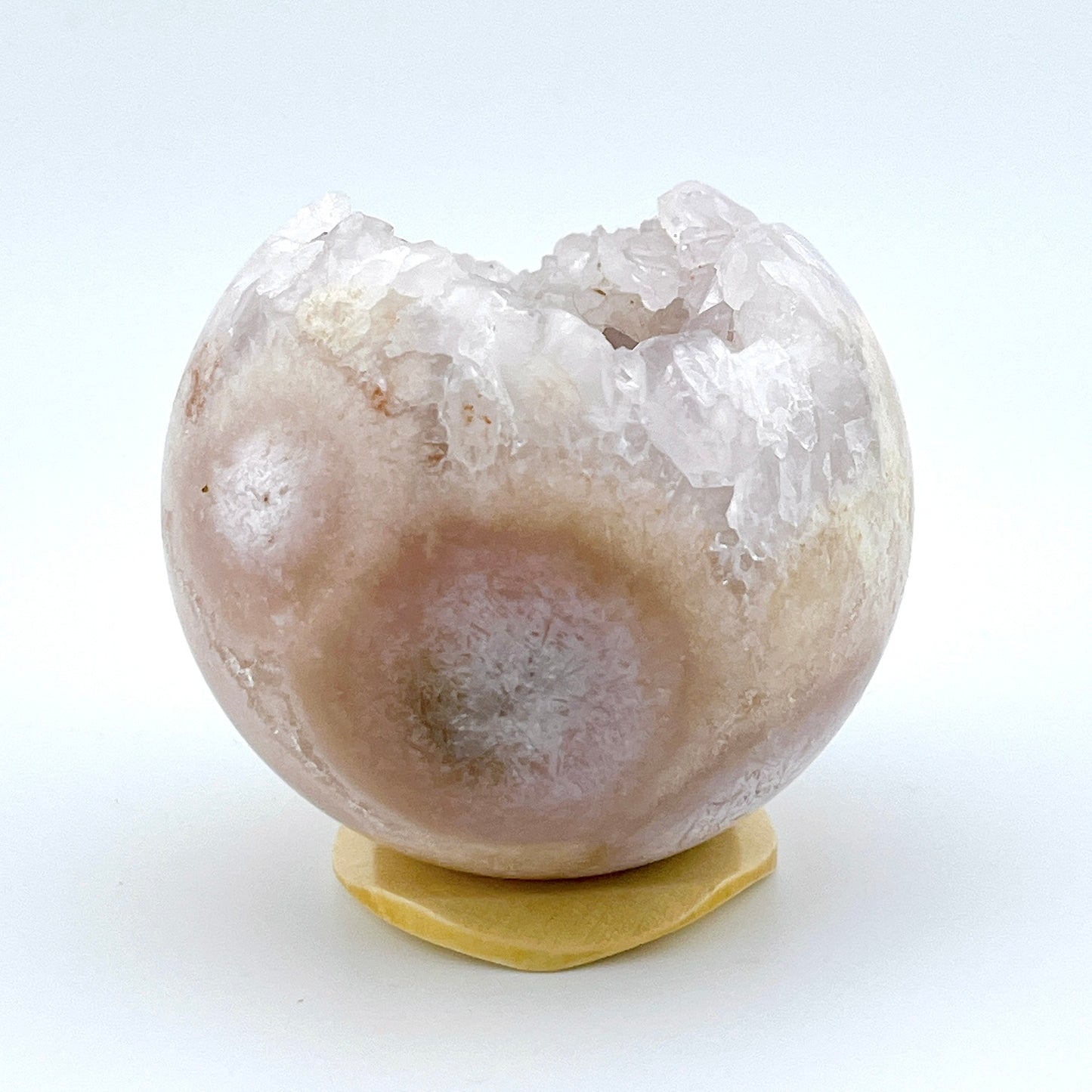 Pink amethyst sphere【PK014】