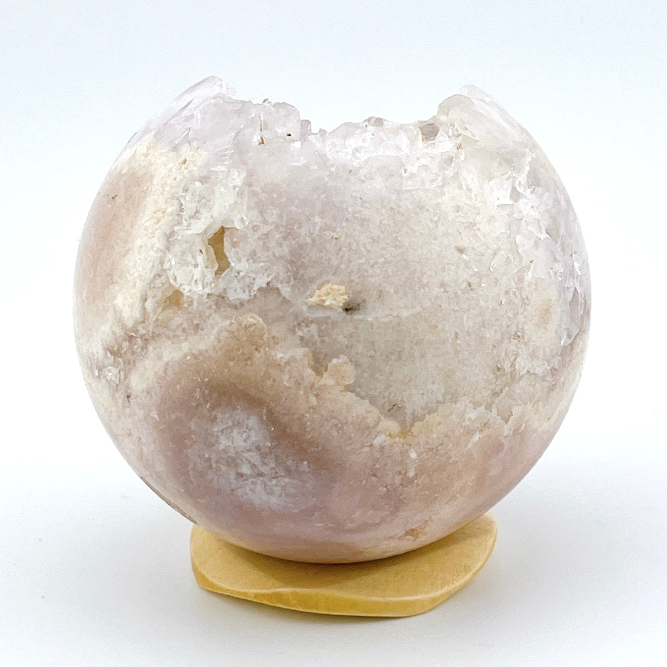 Pink amethyst sphere【PK014】