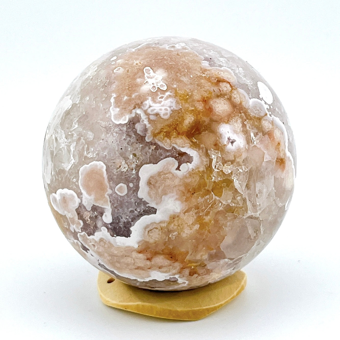 Pink amethyst sphere【PK013】