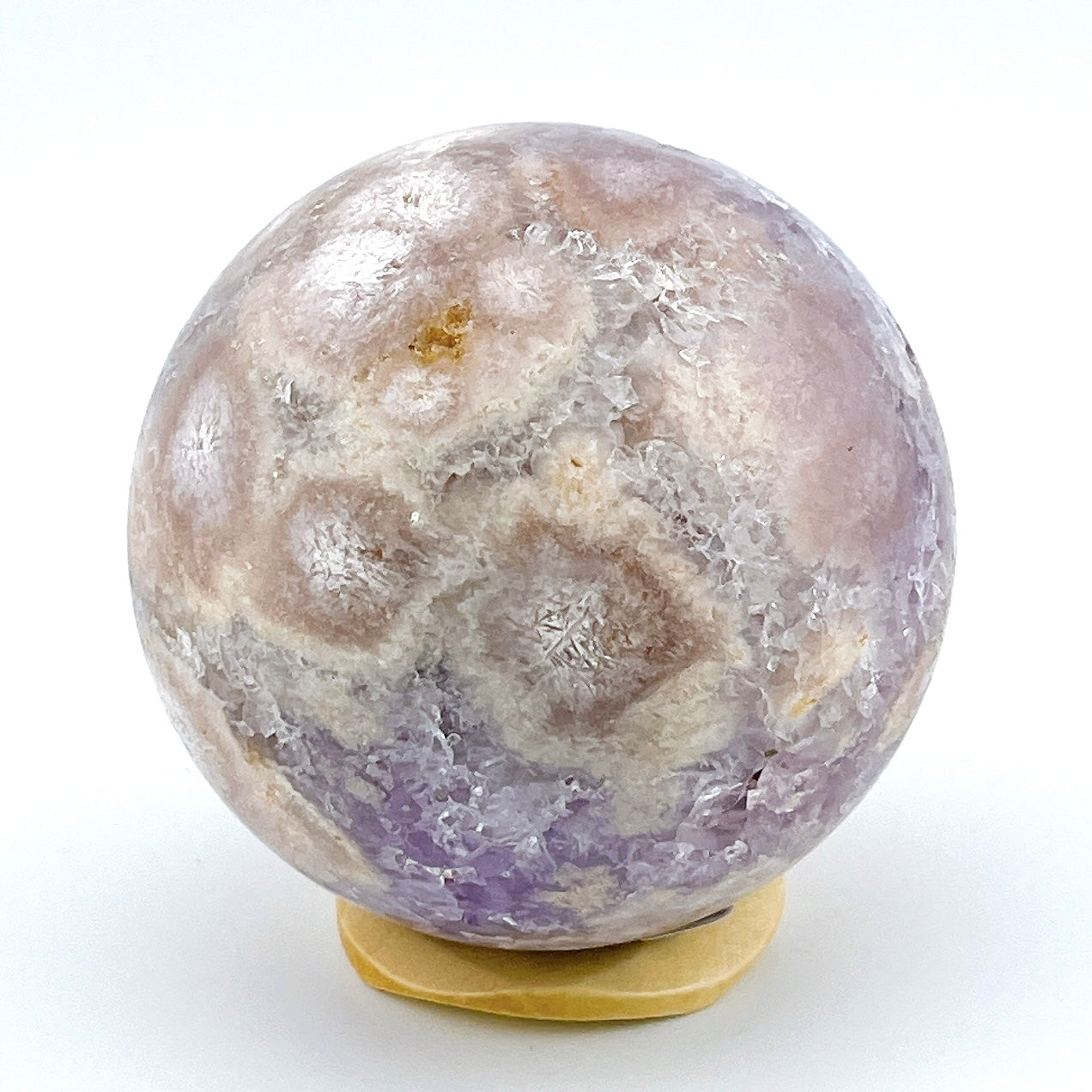 Pink amethyst sphere【PK012】