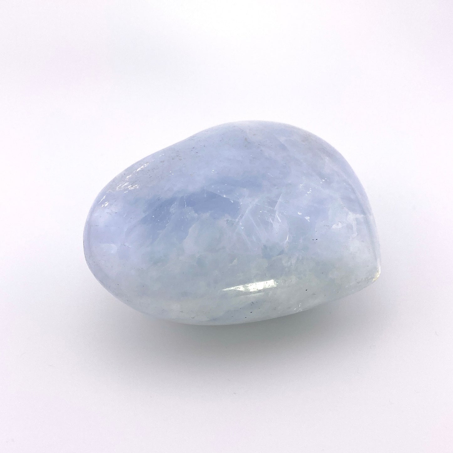 Blue calcite heart SMALL【SP036】